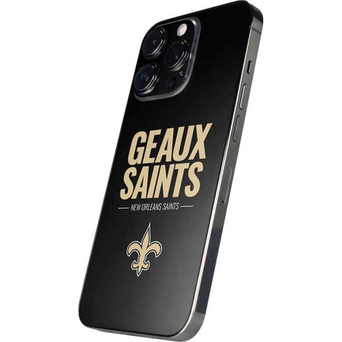 NFL New Orleans Saints Team Motto iPhone 16 Pro Max Skin