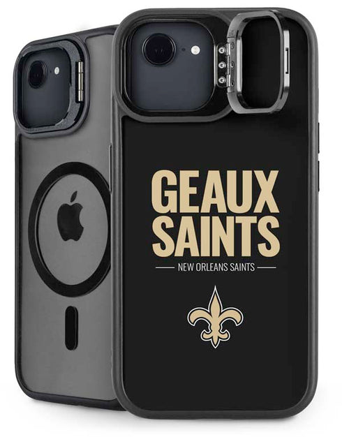 NFL New Orleans Saints Team Motto iPhone 16e Kickstand Case