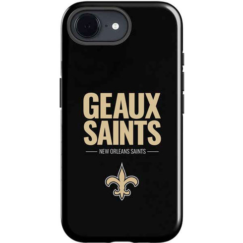 NFL New Orleans Saints Team Motto iPhone 16e Impact Case