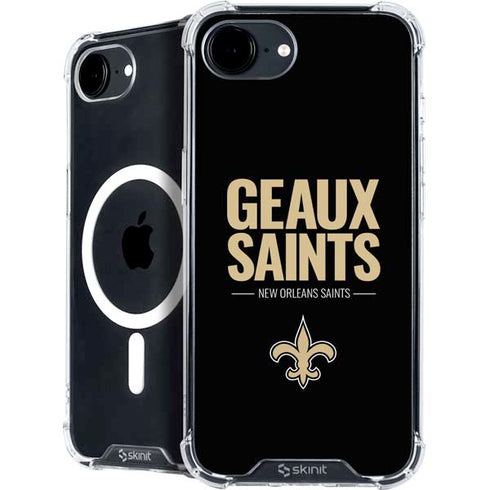 NFL New Orleans Saints Team Motto iPhone 16e MagSafe Case