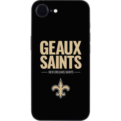 NFL New Orleans Saints Team Motto iPhone 16e Skin