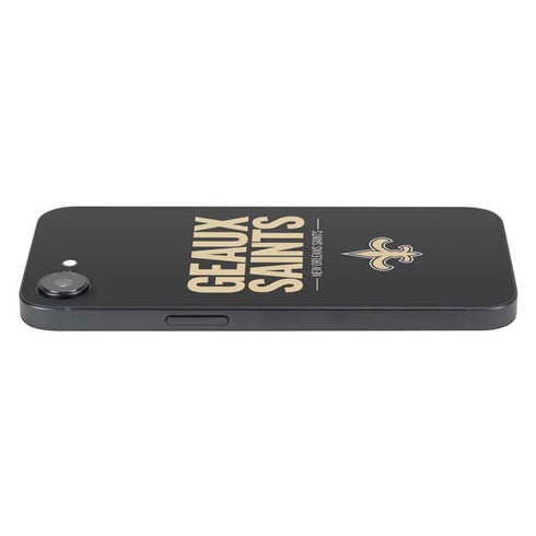 NFL New Orleans Saints Team Motto iPhone 16e Skin