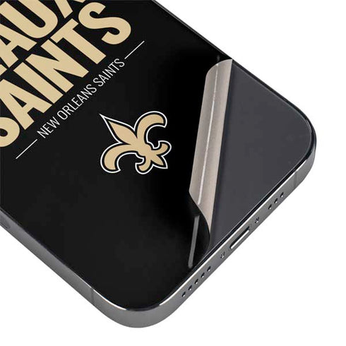 NFL New Orleans Saints Team Motto iPhone 16e Skin