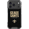 NFL New Orleans Saints Team Motto iPhone 18 Pro Clear Case