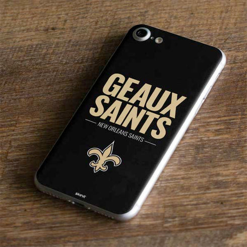NFL New Orleans Saints Team Motto iPhone 8 Skin