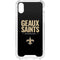 NFL New Orleans Saints Team Motto iPhone XS Clear Case