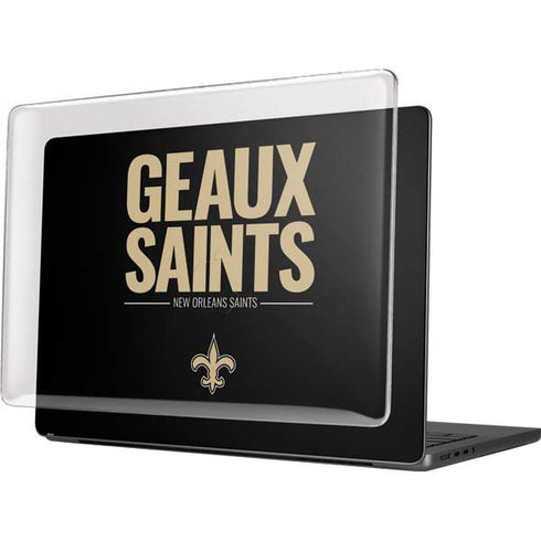 NFL New Orleans Saints Team Motto MacBook Pro 14in (2021-24) Case plus Skin