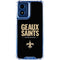 NFL New Orleans Saints Team Motto Moto G 5G (2024) Clear Case