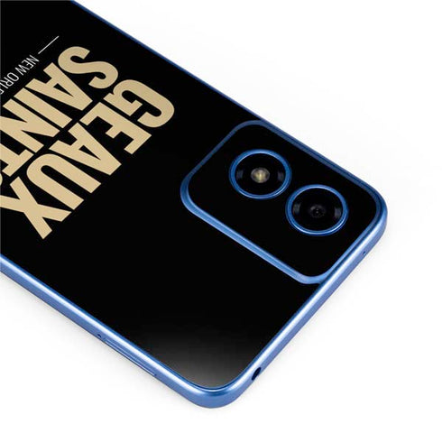 NFL New Orleans Saints Team Motto Moto G Play 4G (2024) Skin