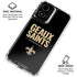 NFL New Orleans Saints Team Motto Moto G Power 5G (2024) Clear Case
