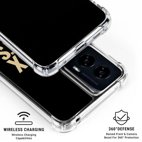 NFL New Orleans Saints Team Motto Moto G Power 5G (2024) Clear Case