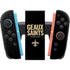NFL New Orleans Saints Team Motto Nintendo Switch 2 (2025) Joy-Con Controller Skin