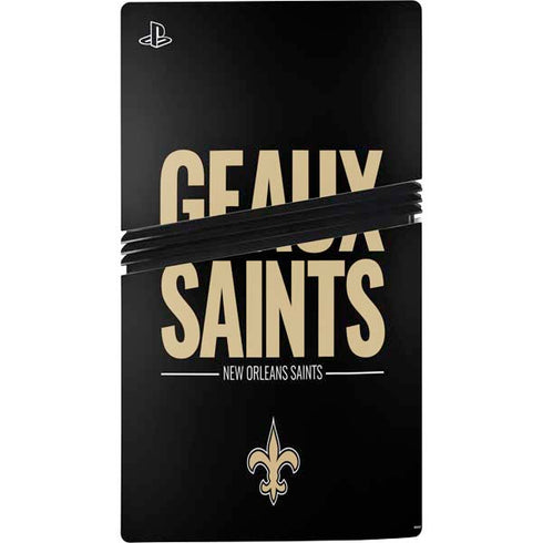 NFL New Orleans Saints Team Motto PS5 Pro Bundle Skin