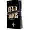 NFL New Orleans Saints Team Motto PS5 Pro Disk Console Skin