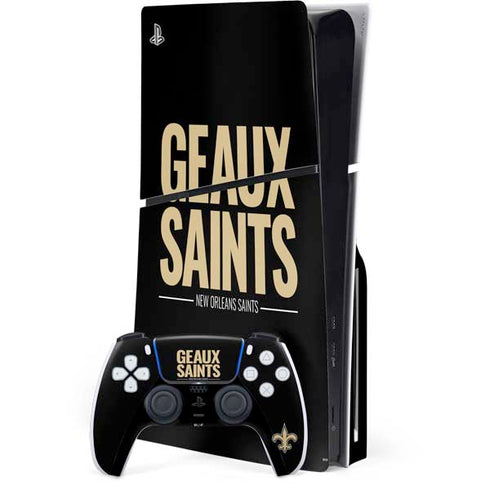 NFL New Orleans Saints Team Motto PlayStation PS5 Skins