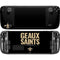 NFL New Orleans Saints Team Motto Steam Deck Handheld Gaming Computer OLED Skin