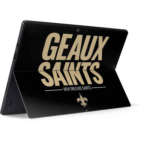 NFL New Orleans Saints Team Motto Surface Pro 7 Skin
