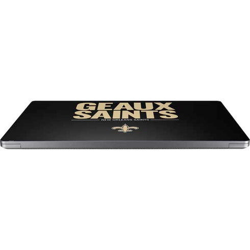 NFL New Orleans Saints Team Motto Laptop Skins