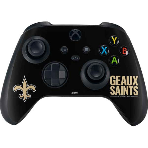 NFL New Orleans Saints Team Motto XBox Series X Digital Edition Bundle Skin