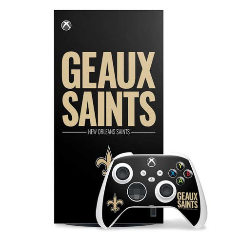 NFL New Orleans Saints Team Motto Xbox Series X Skins