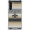 NFL New Orleans Saints Trailblazer Galaxy S24 FE Clear Case