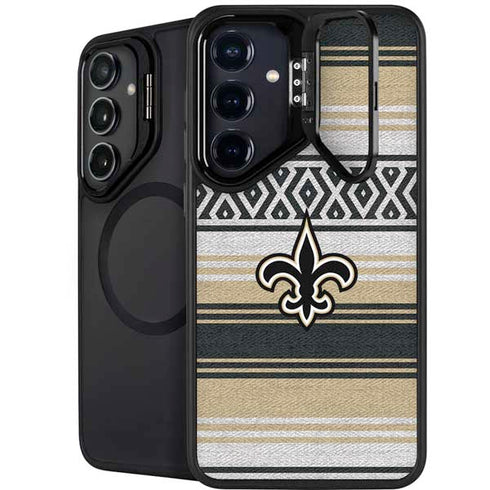 NFL New Orleans Saints Trailblazer Galaxy S24 FE Kickstand Case
