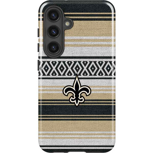 NFL New Orleans Saints Trailblazer Galaxy S25 Plus Impact Case