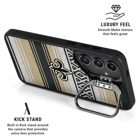 NFL New Orleans Saints Trailblazer Galaxy S25 Plus Kickstand Case