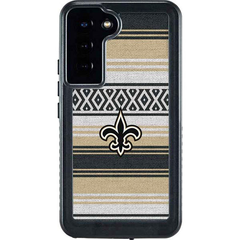 NFL New Orleans Saints Trailblazer Galaxy S24 Plus Waterproof Case