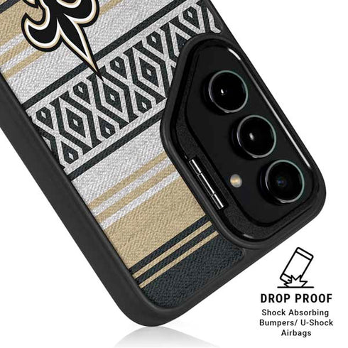 NFL New Orleans Saints Trailblazer Galaxy S25 Ultra Kickstand Case