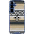 NFL New Orleans Saints Trailblazer Galaxy S25 Clear Case