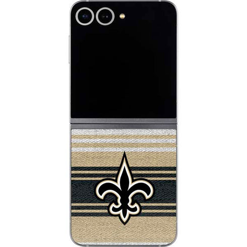 NFL New Orleans Saints Trailblazer Galaxy Z Flip6 Skin