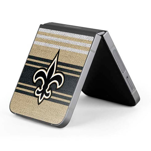 NFL New Orleans Saints Trailblazer Galaxy Z Flip6 Skin