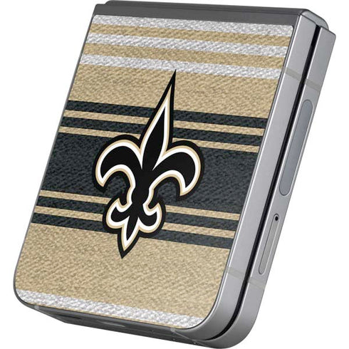 NFL New Orleans Saints Trailblazer Galaxy Z Flip6 Skin