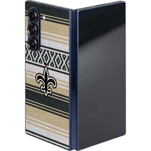 NFL New Orleans Saints Trailblazer Galaxy Z Fold6 Skin