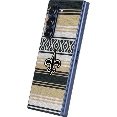 NFL New Orleans Saints Trailblazer Galaxy Z Fold6 Skin