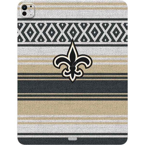 NFL New Orleans Saints Trailblazer iPad Pro 13in M4 (2024) Skin