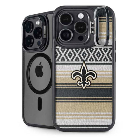 NFL New Orleans Saints Trailblazer iPhone 13 Pro Kickstand Case