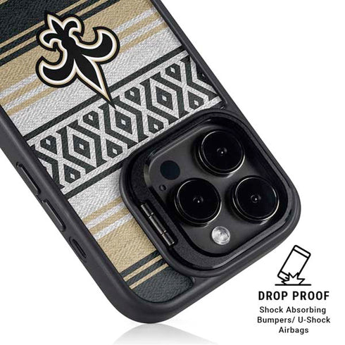 NFL New Orleans Saints Trailblazer iPhone 13 Pro Kickstand Case
