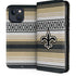 NFL New Orleans Saints Trailblazer iPhone 15 Plus Folio Case