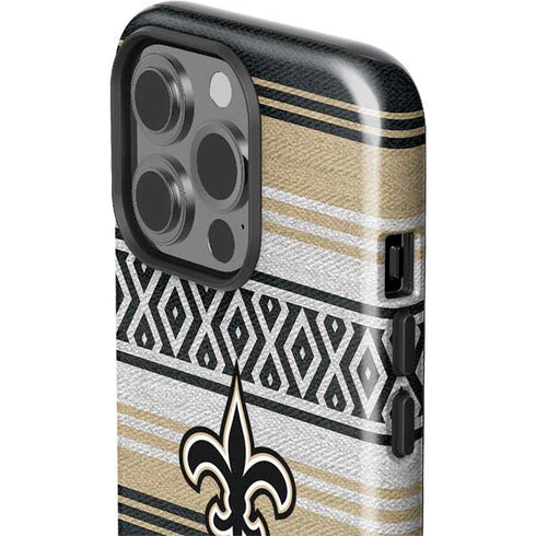 NFL New Orleans Saints Trailblazer iPhone 15 Pro Impact Case