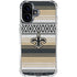 NFL New Orleans Saints Trailblazer iPhone 16 Clear Case