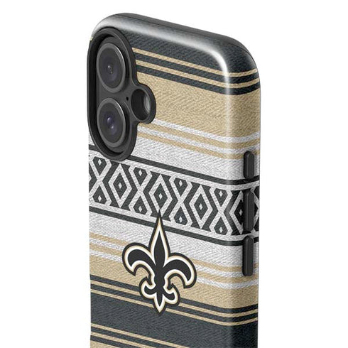 NFL New Orleans Saints Trailblazer iPhone 16 Impact Case