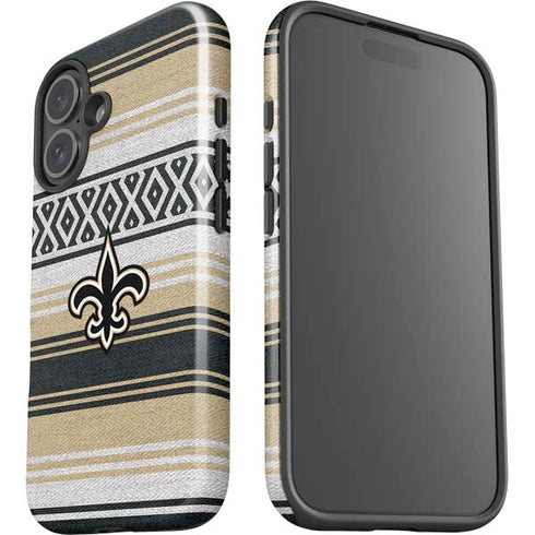 NFL New Orleans Saints Trailblazer iPhone 16 Impact Case