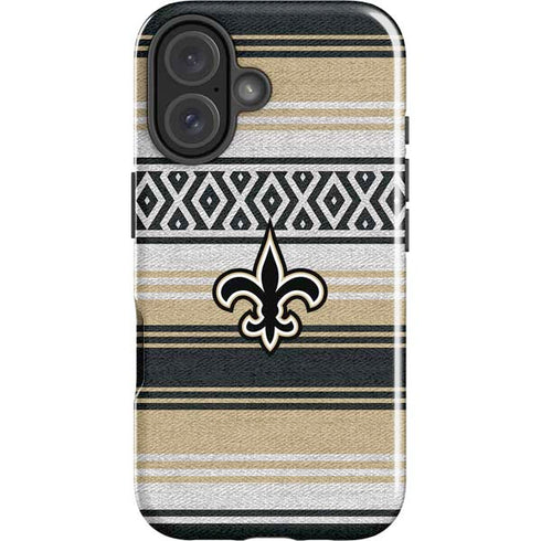 NFL New Orleans Saints Trailblazer iPhone 16 Plus Impact Case