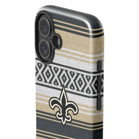 NFL New Orleans Saints Trailblazer iPhone 16 Plus Impact Case