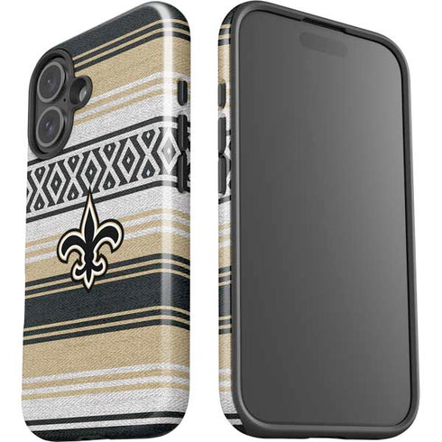 NFL New Orleans Saints Trailblazer iPhone 16 Plus Impact Case