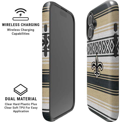 NFL New Orleans Saints Trailblazer iPhone 16 Plus Magsafe Impact Case
