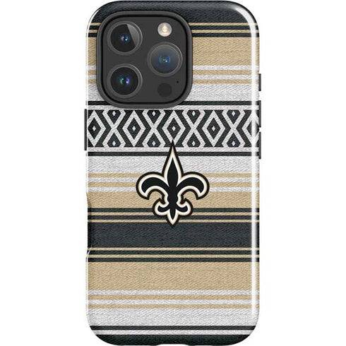 NFL New Orleans Saints Trailblazer iPhone 16 Pro Impact Case