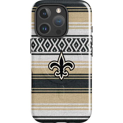 NFL New Orleans Saints Trailblazer iPhone 16 Pro Magsafe Impact Case